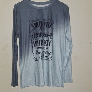 Gray Long Sleeve Tee